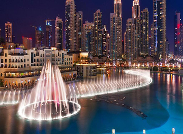 Dubai's beautiful waterfront